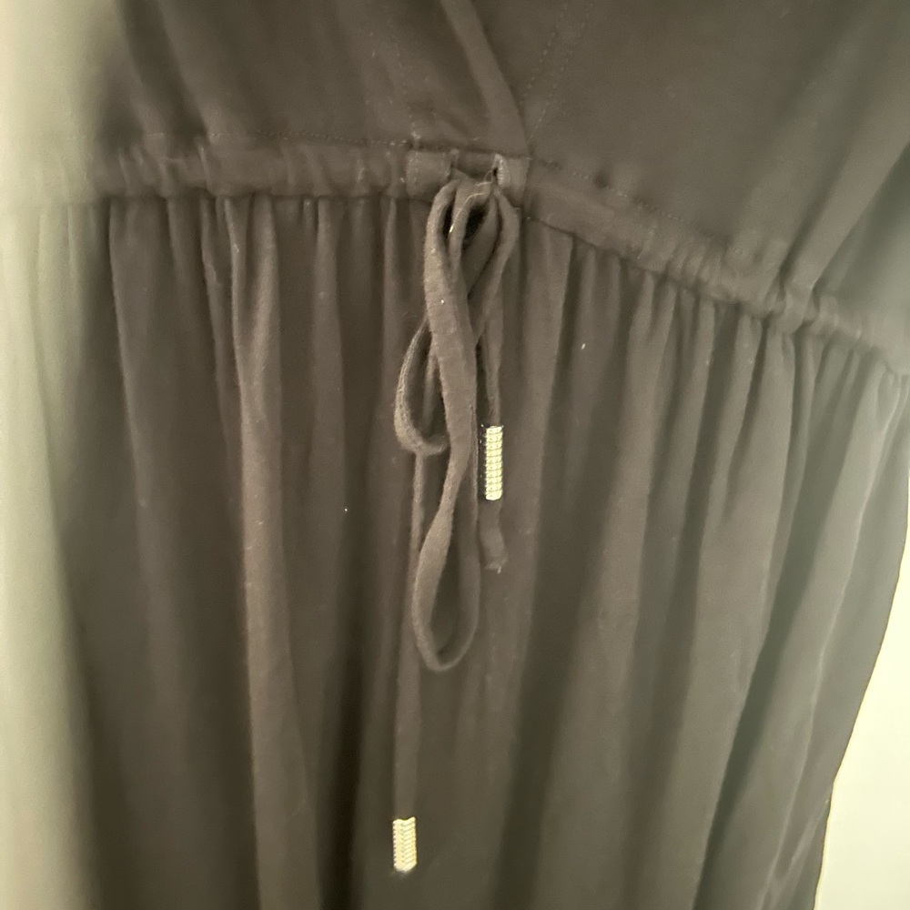 Dotti Black Deep V Neck Swim Coverup Tunic - Picture 9 of 11